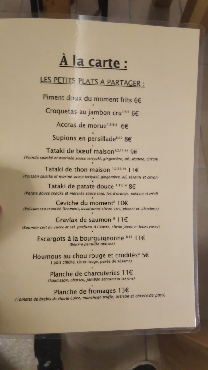 Menu Restaurant Le Pont De Fer-5