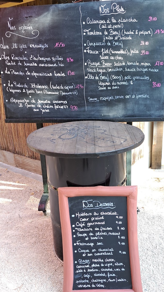 Menu Restaurant Le Pont De Fer-7